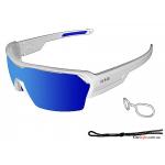 Очки Ocean RACE mate white revo blue