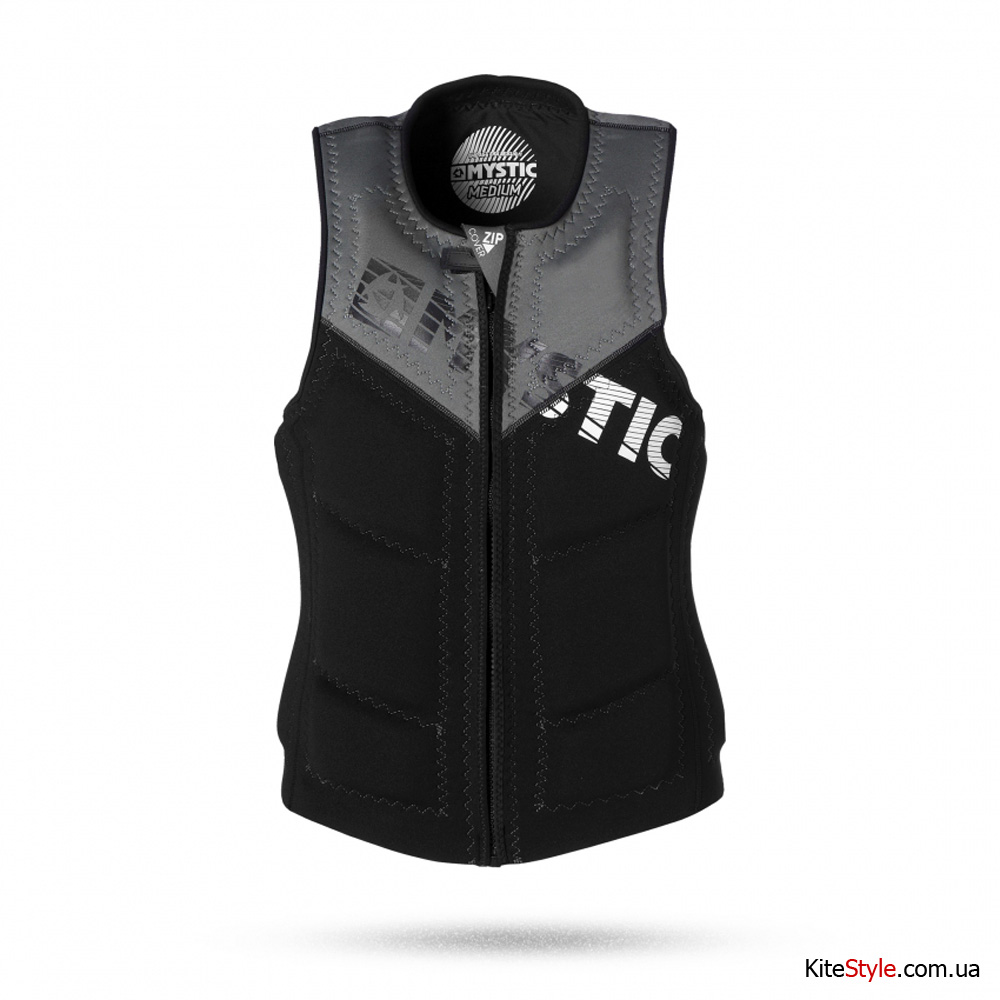 Жилет Mystic 2017 Star Impact Vest Fzip Wake Black