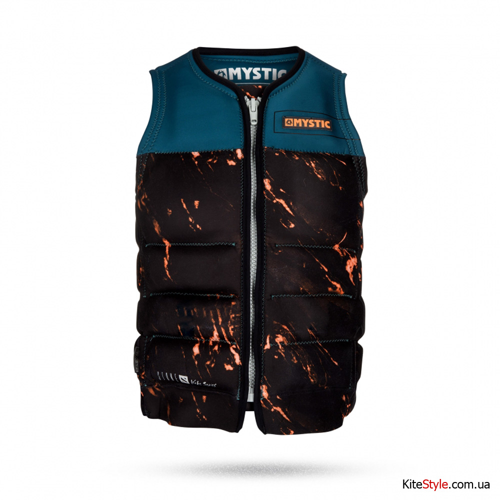 Жилет Mystic 2017 Stone Impact Vest Fzip Wake Navy