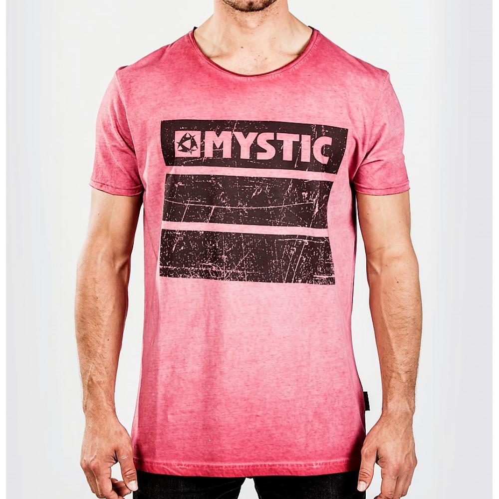 Футболка Mystic Concrete Tee Red Dark