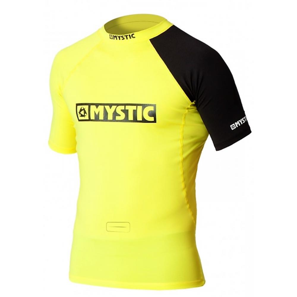 Лайкра Mystic Event Rash Vest S/S Yellow