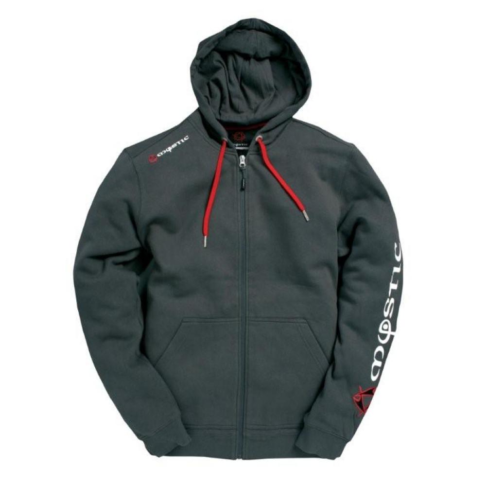 Толстовка Mystic Hooded Essential Full Zip Black Magic