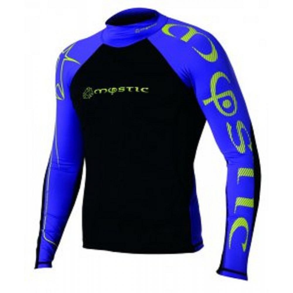  Лайкра Mystic Crossfire Rash Vest L/S 385 Purple/Yellow