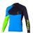 Лайкра Mystic Crossfire Rashvest L/S Blue