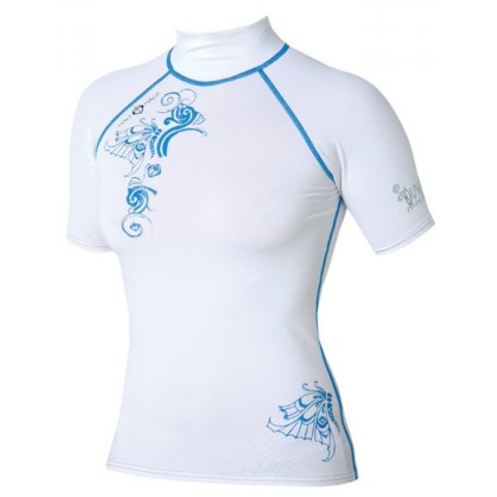 Женская лайкра Maui Magic Luna Rash Vest S/S 405 Blue