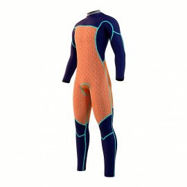 Гидрокостюм Mystic Majestic Fullsuit 5/4mm Fzip Night Blue