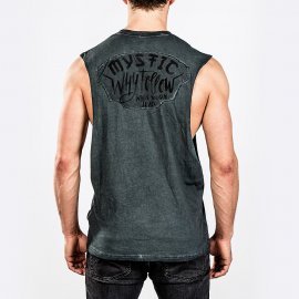 Футболка Mystic Crack Singlet Rock Grey