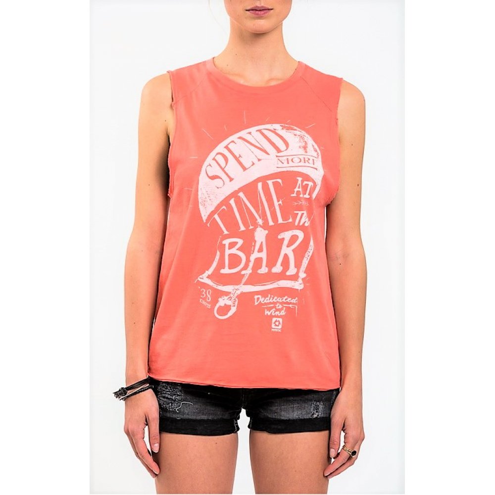 Майка Mystic Barfly Singlet Faded Coral