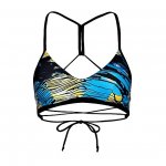 Лиф Mystic Maya Bikini Top Zebra Blue