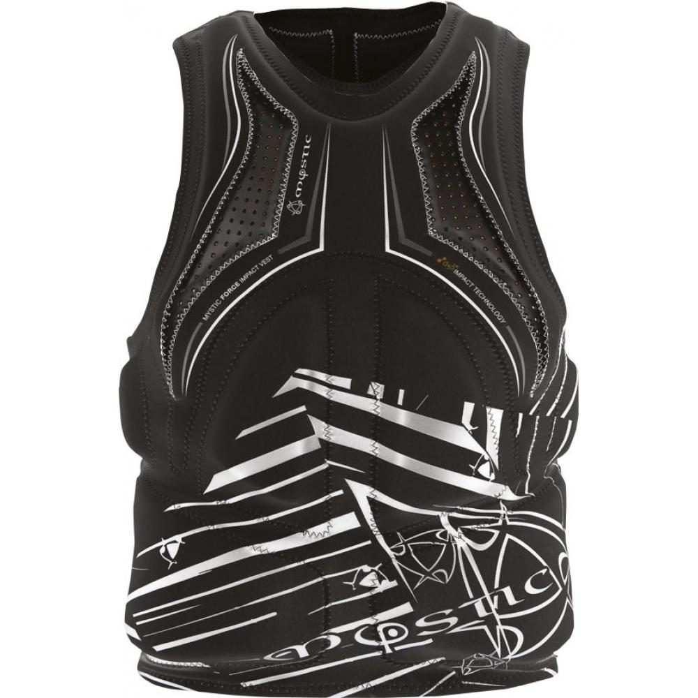 Жилет Mystic Force Wakeboard Vest D3O Black/White