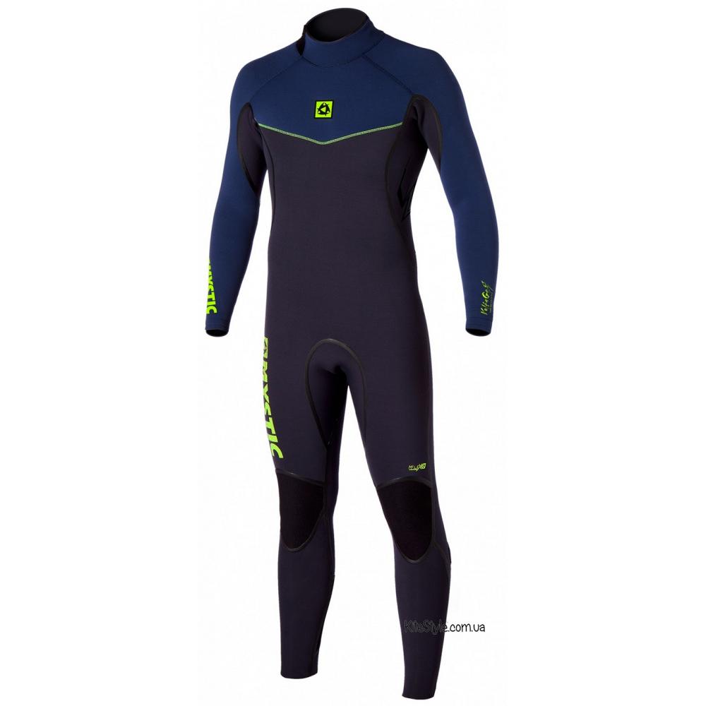 Гидрокостюм мужской  Mystic 2016 Voltage 5/4 D/L Fullsuit Backzip Navy