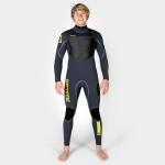 Гидрокостюм Majestic  5/4 D/L Fullsuit Backzip Grey