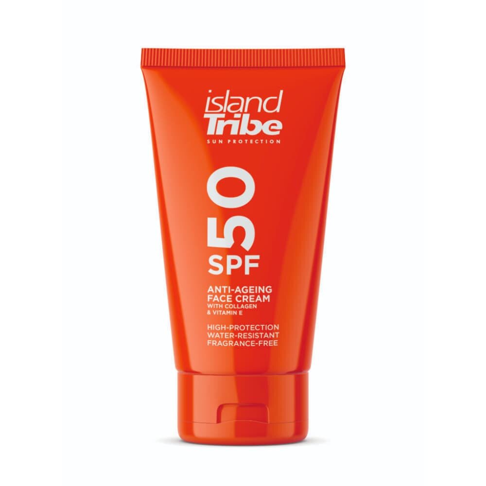 Солнцезащитный крем для лица Island Tribe SPF 50 Anti Ageing Face Cream 50 ml 