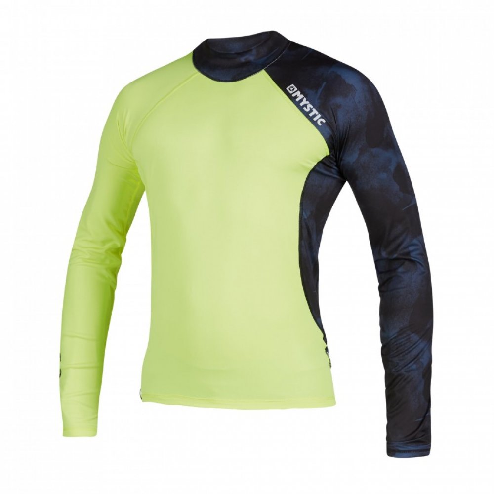 Лайкра Mystic Crossfire L/S Rashvest Navy-Lime