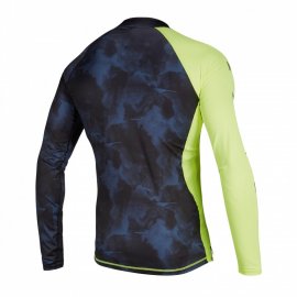 Лайкра Mystic Crossfire L/S Rashvest Navy-Lime