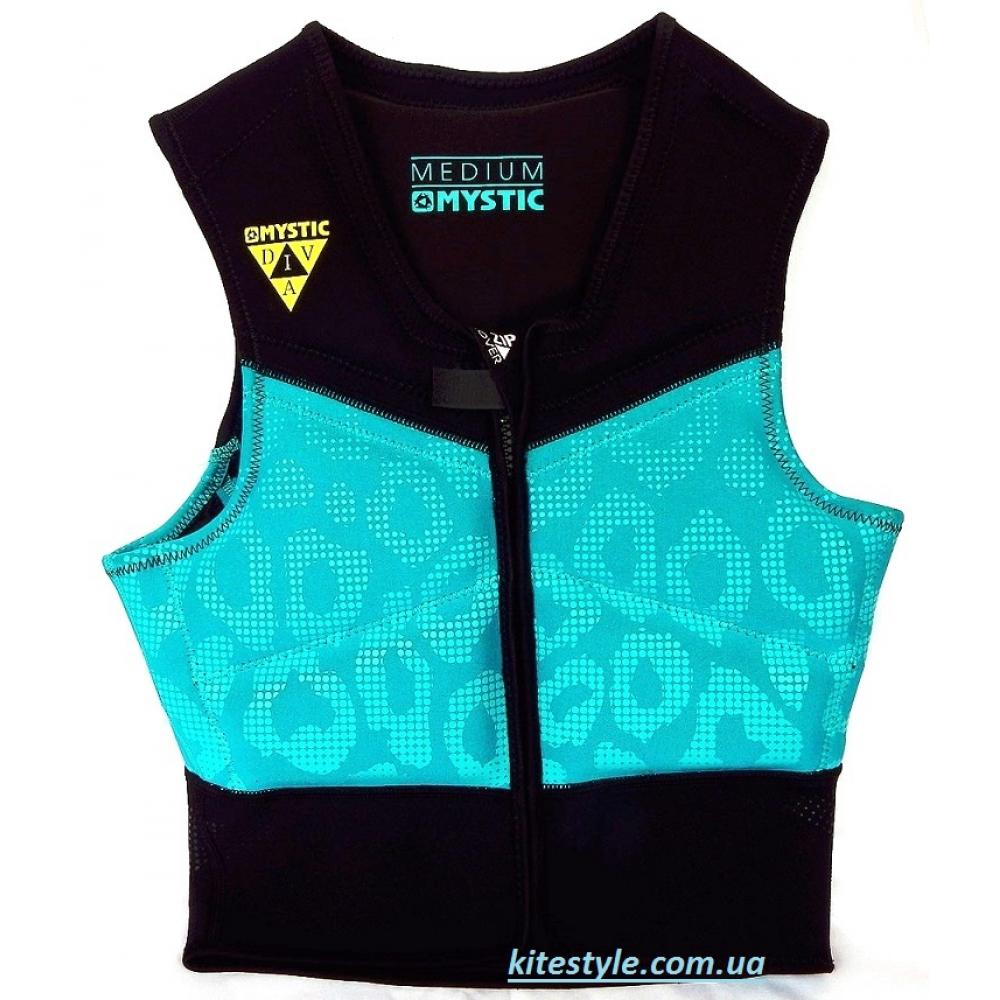 Жилет женский  Mystic 2015 Diva D3O Kite Vest Women Mint