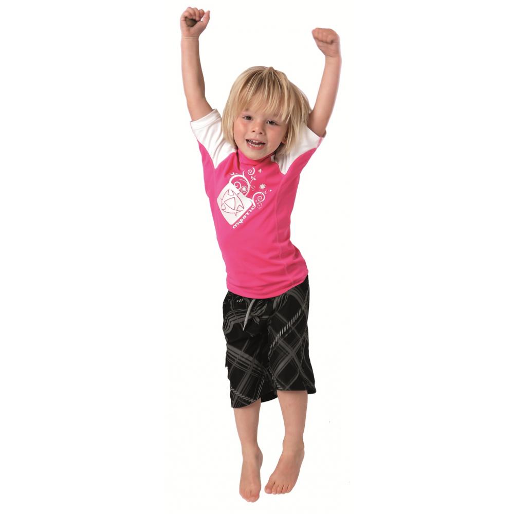 Детская лайкра Mystic 2012 Star Rash Vest S/S Kids Pink