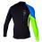 Лайкра Mystic Crossfire Rashvest L/S Blue