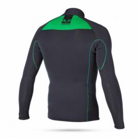 Неопреновая гидромайка Mystic Merino Vest L/S 900 Black