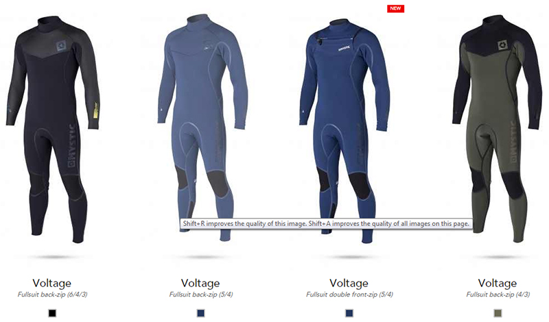 гидрокостюмов Voltage