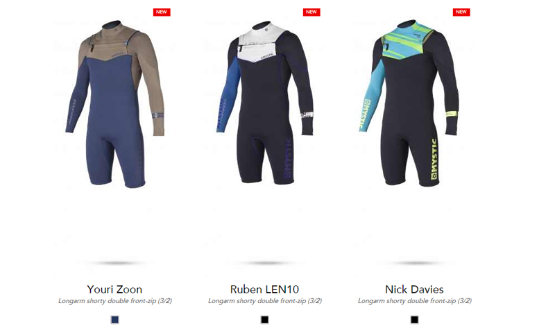 Летние гидрокостюмы серии Crossfire