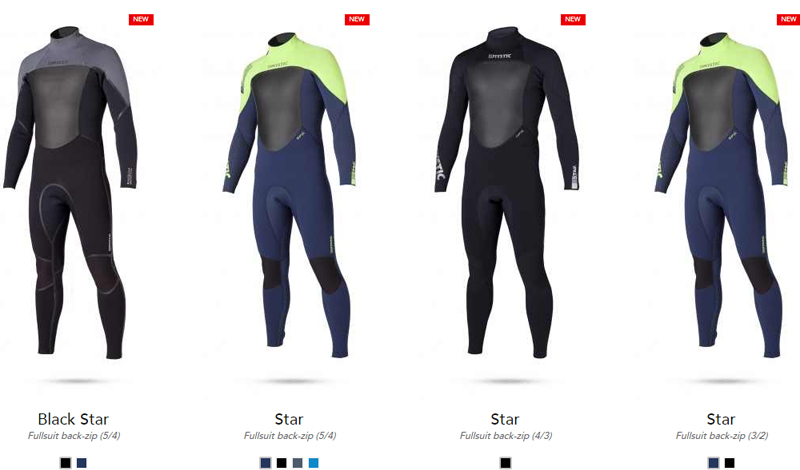 Коллекция гидрокостюмов Star