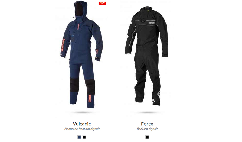 Сухие гидрокостюмы Vulcanic и  Force Drysuit